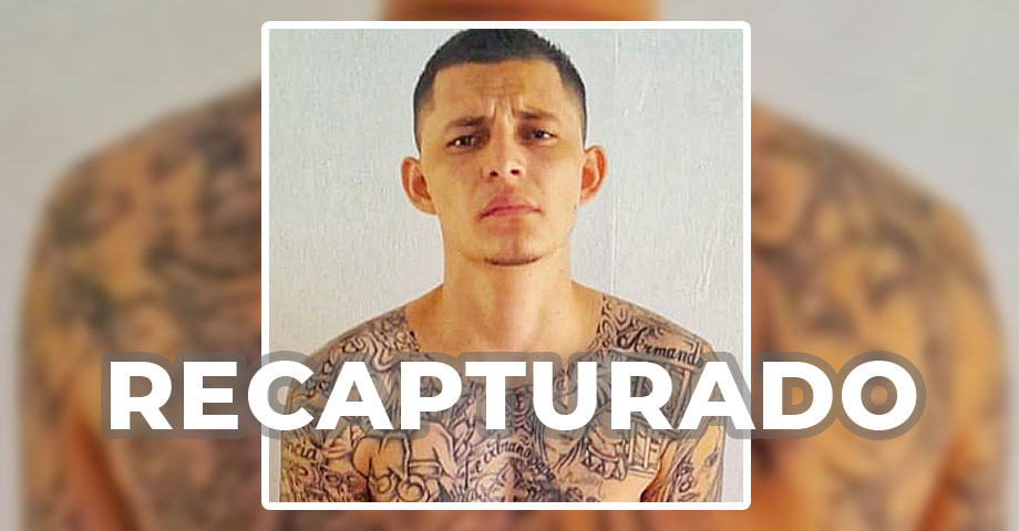 Pandillero creyó que era libre, pero es recapturado para responder por otros crímenes