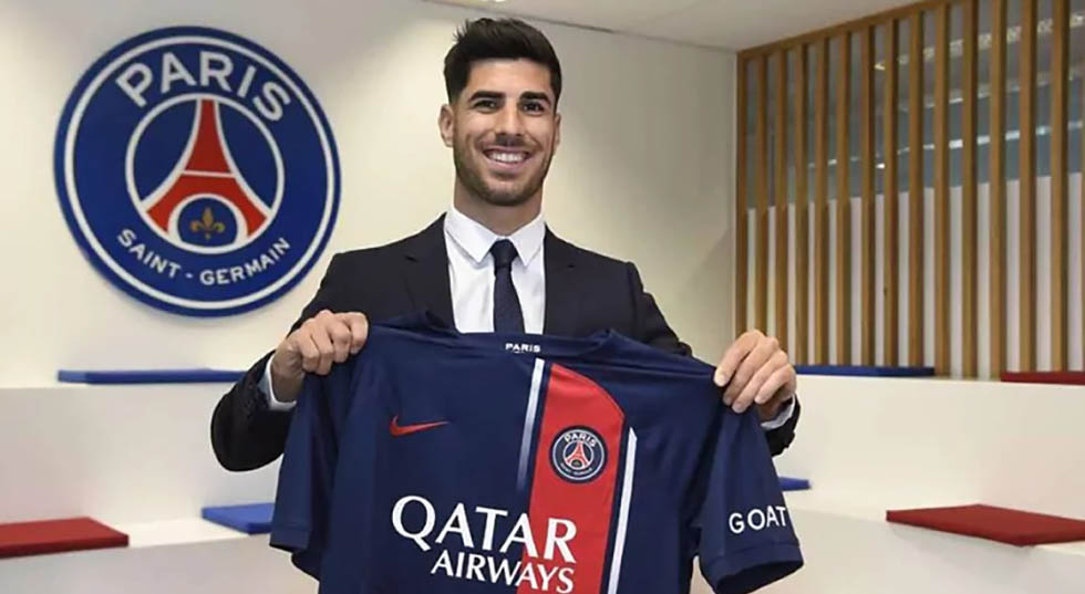 Marco Asensio es nuevo jugador del PSG