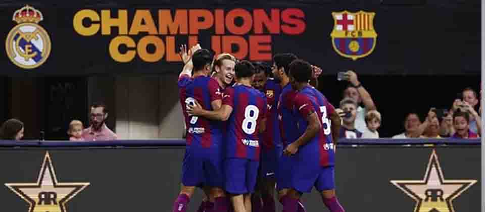 Barcelona vuelve a ganarle al Real Madrid en Estados Unidos