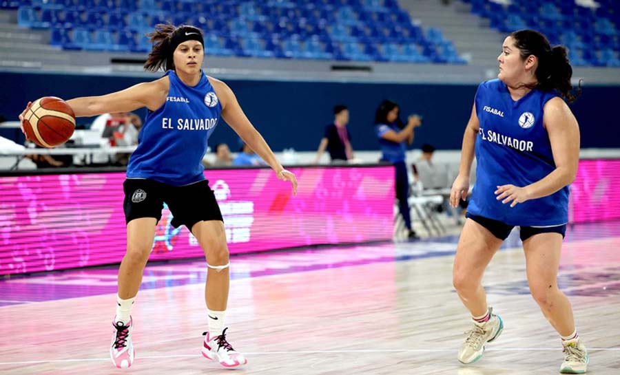 El Salvador debuta este miércoles en el Centroamericano Femenino de Baloncesto