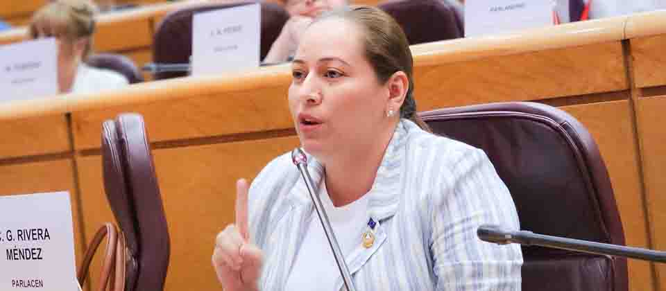 Cecilia Rivera a la comunidad Internacional: “No queremos que ningún salvadoreño vuelva a tener miedo”