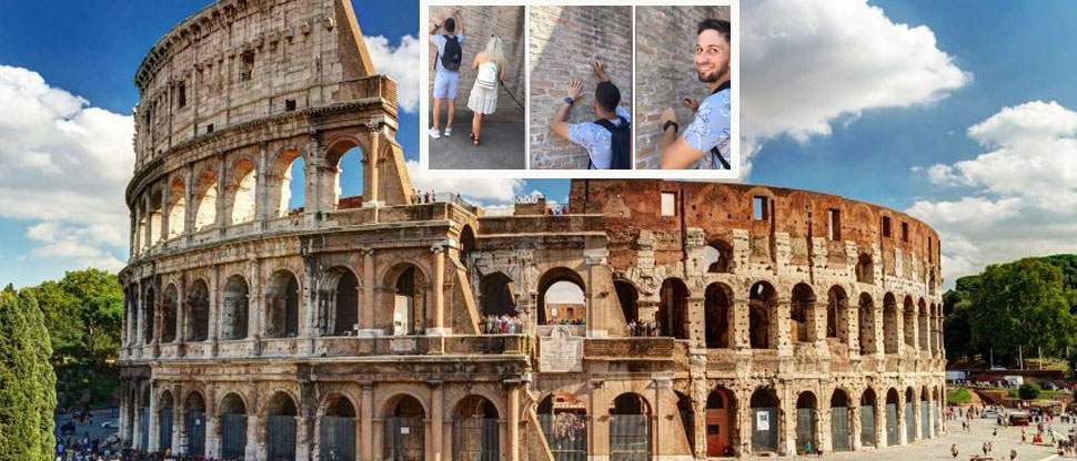 “No sabía que era tan antiguo”: la respuesta de joven que escribió su nombre en muro del Coliseo Romano