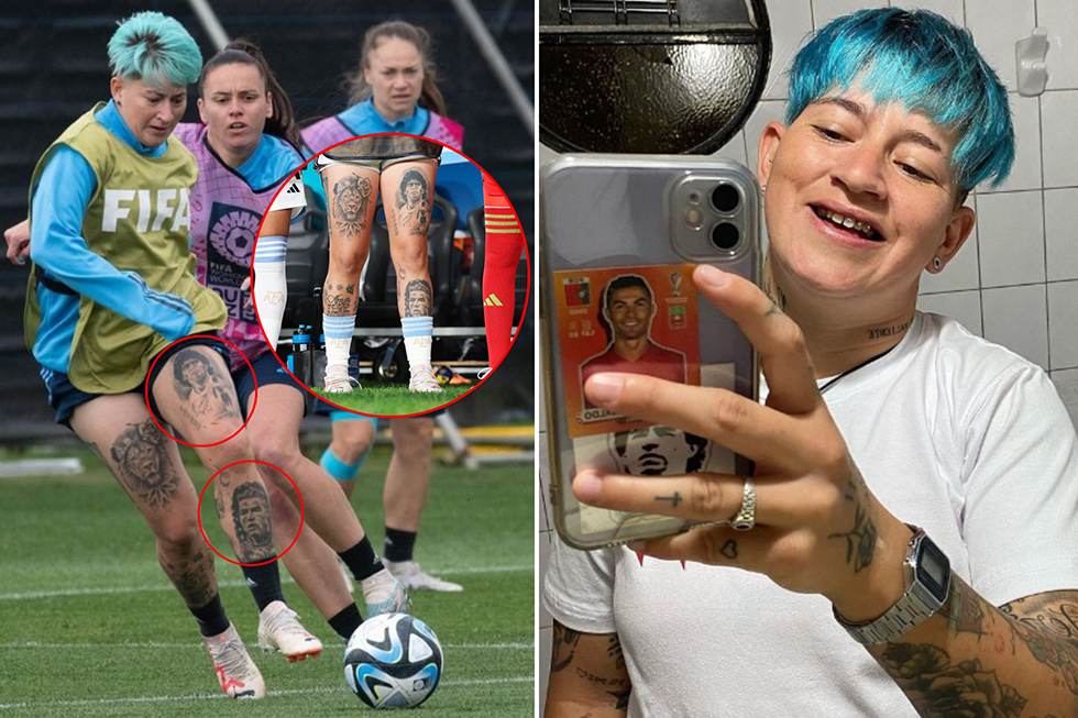 Yamila Rodríguez, la argentina que sufre ataques por tener un tatuaje de Cristiano