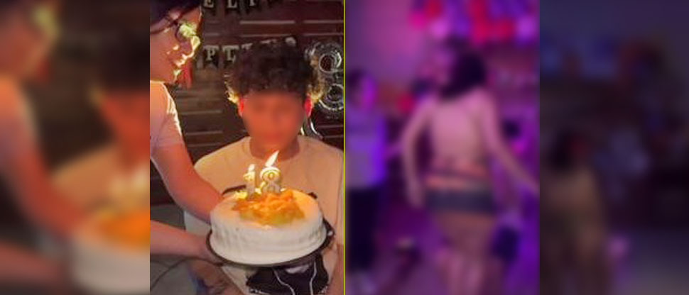 ¡Insólito! Joven cumple 18 años y su madre le contrata una bailarina exótica