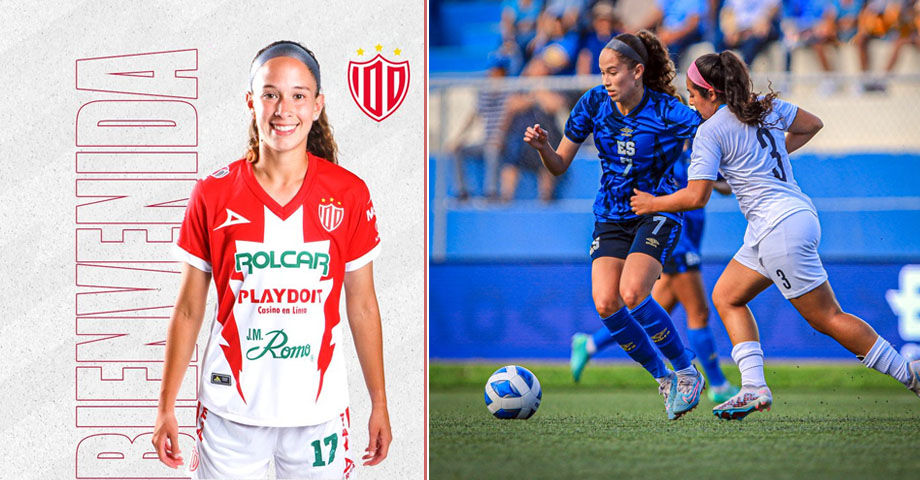 Seleccionada salvadoreña, Danielle Fuentes, ficha por el Necaxa Femenil