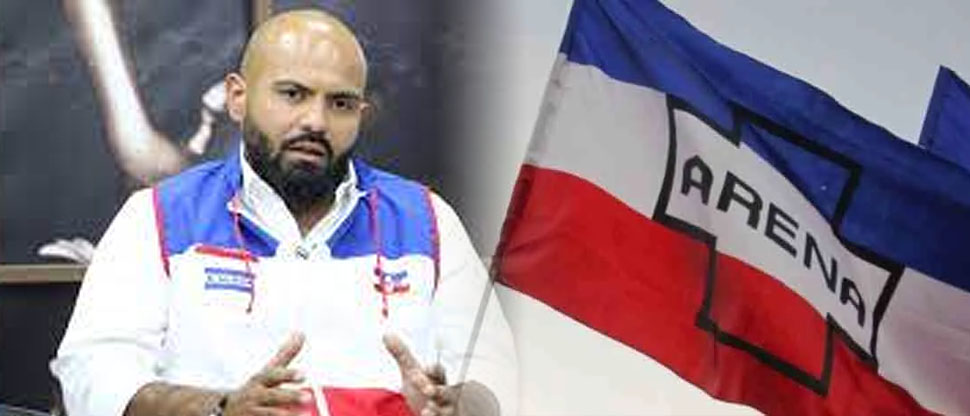 Diputado de ARENA asegura que su partido no está muerto y que es la “única esperanza y alternativa”