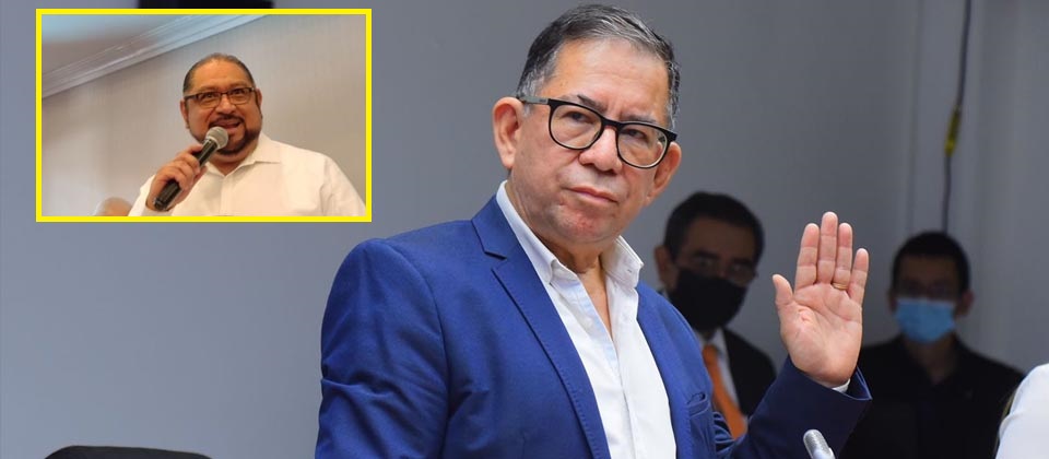 Eugenio Chicas se equivoca y le cambia el nombre a candidato presidencial de ARENA