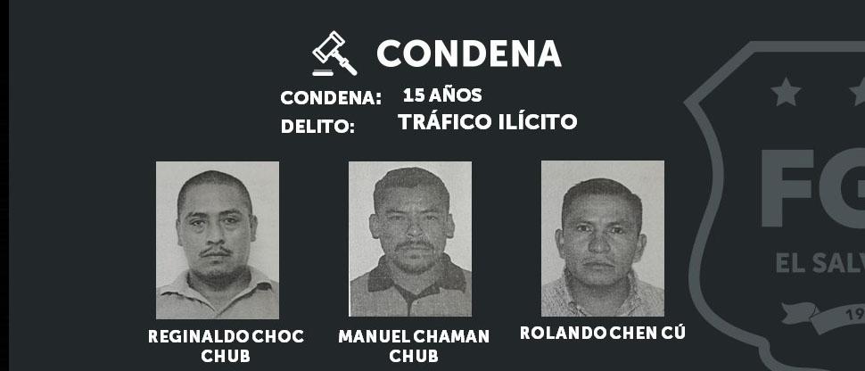 Cárcel para guatemaltecos y salvadoreños que les incautaron droga valorada en más de $3 millones