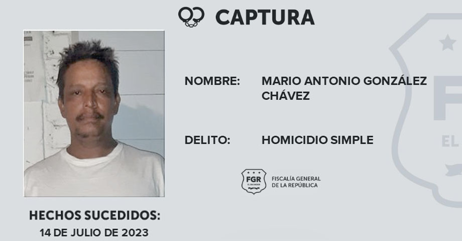 CAPTURADO: Tras discusión, hombre acabó con la vida de otro en Chinameca