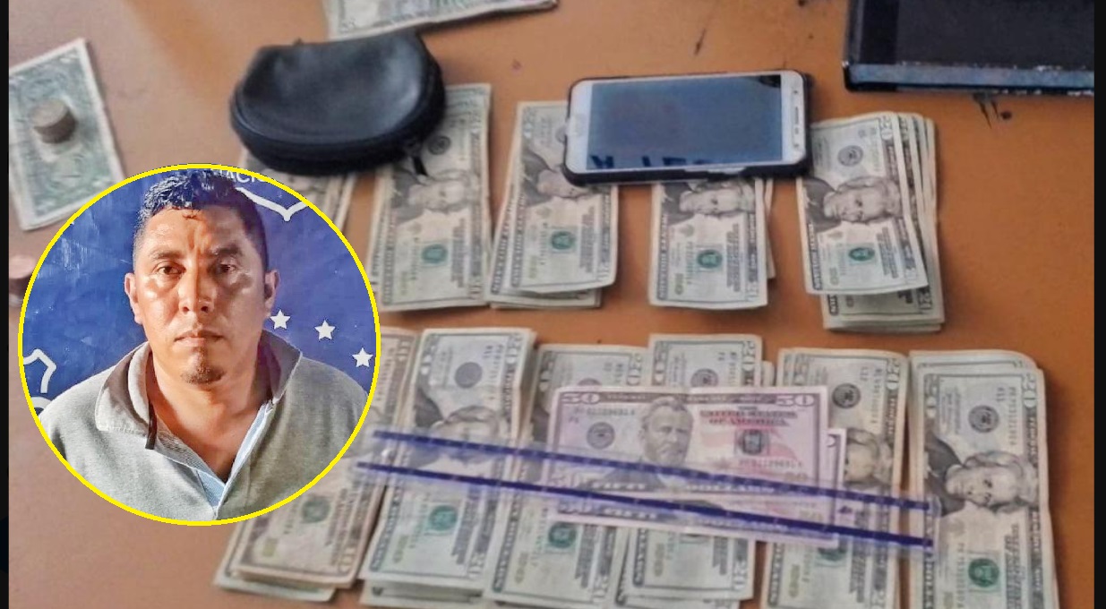 Tras denuncia, agentes capturan a sujeto que asaltaba en microbús en La Libertad