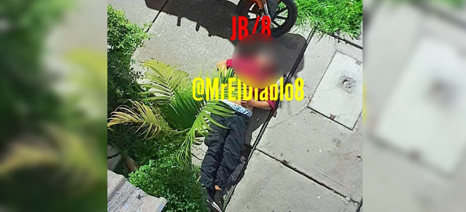 Ladrón se tira por la ventana de una casa en México tras ser sorprendido robando y escapó arrastrándose