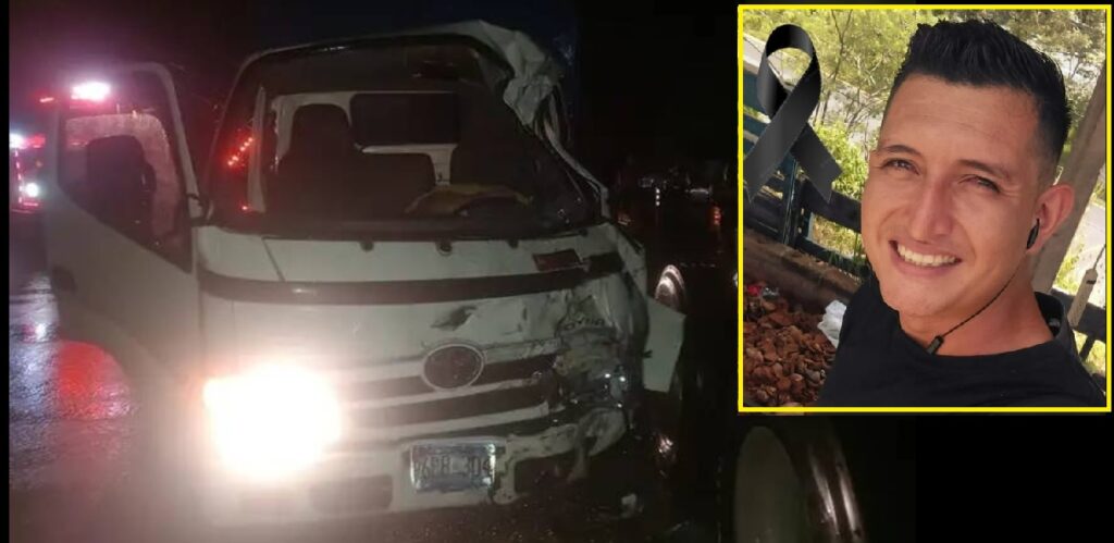 Él era Mario, quien perdió la vida en accidente tras una mala maniobra de otro conductor