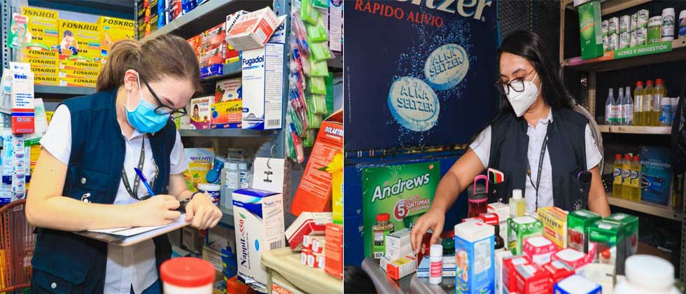 Dirección de Medicamentos incauta productos de la red hospitalaria en Ciudad Delgado