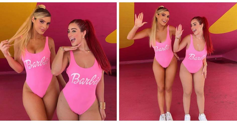 Nicolle Figueroa se convierte en una «Barbie» junto a la famosa Lele Pons