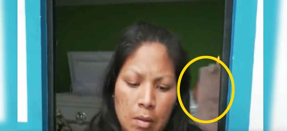 Captan en video a fantasma de niña que falleció por una bala perdida en México