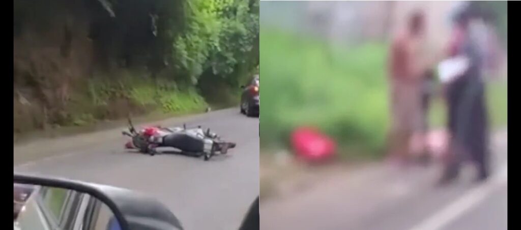 Reportan una persona fallecida tras accidentarse fuertemente en San Rafael Obrajuelo