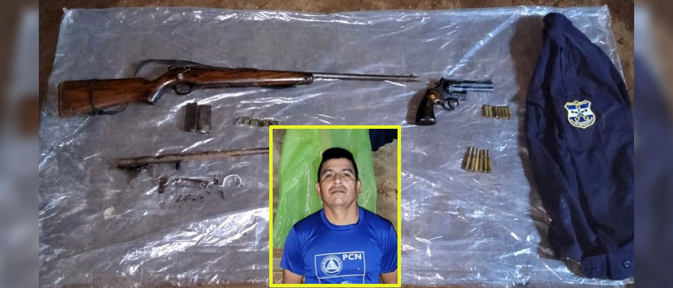 Capturan a pandillero que circulaba armado y que atentaba con la vida de salvadoreños