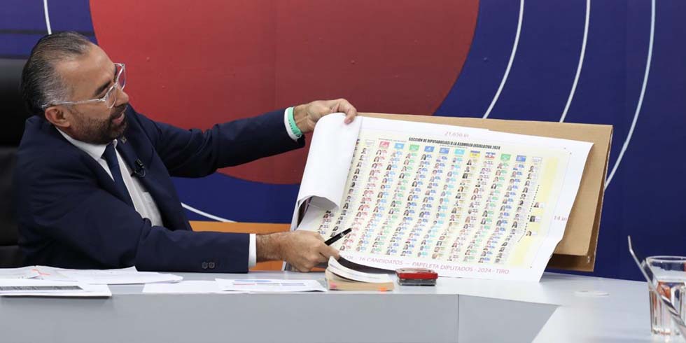 TSE avala colocar foto de candidato presidencial en la papeleta de votación