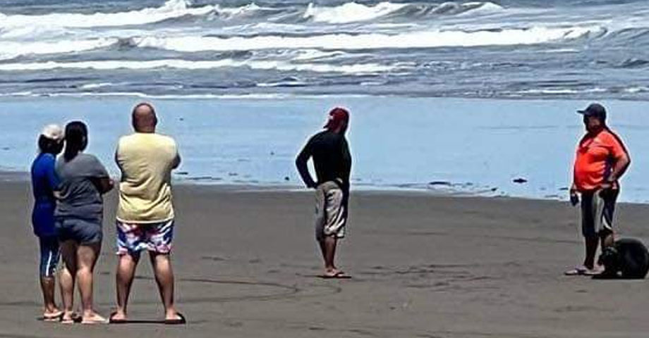 Reportan persona ahogada tras ingresar al mar en estado de ebriedad