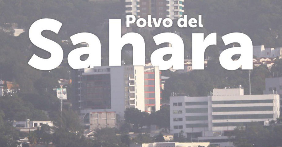 Nube de polvo del Sahara llegará a El Salvador este lunes y aumentará el calor