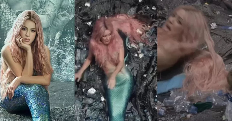 Rata saca tremendo susto a Shakira durante la filmación de su clip, “CopaVacía”
