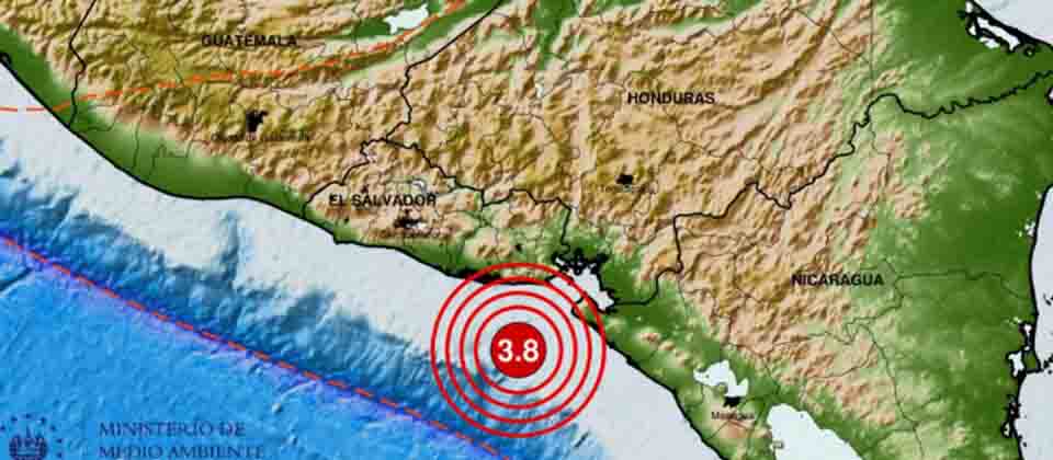 Reportan segundo sismo sensible en la zona oriental del país