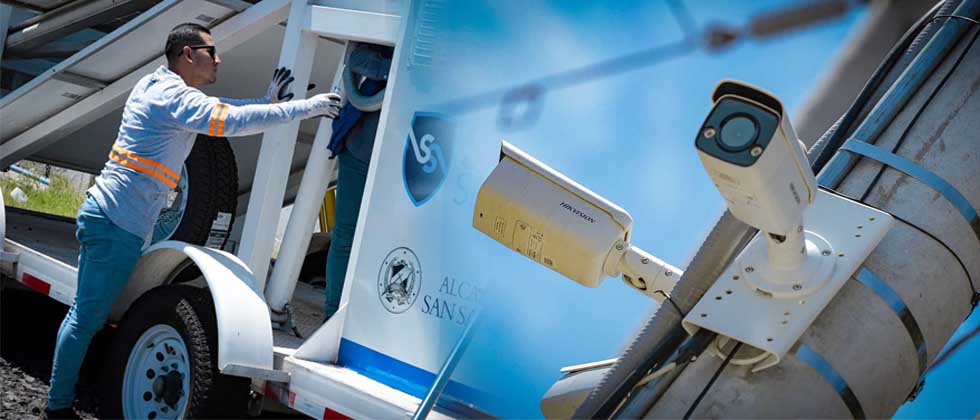 Instalan circuito de cámaras de videovigilancia para garantizar la seguridad en SivarLand