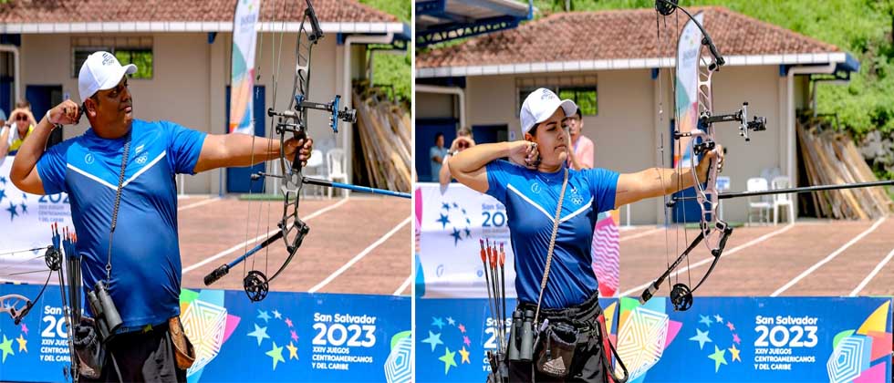 Tiro con arco mixto le da la segunda medalla de plata a El Salvador