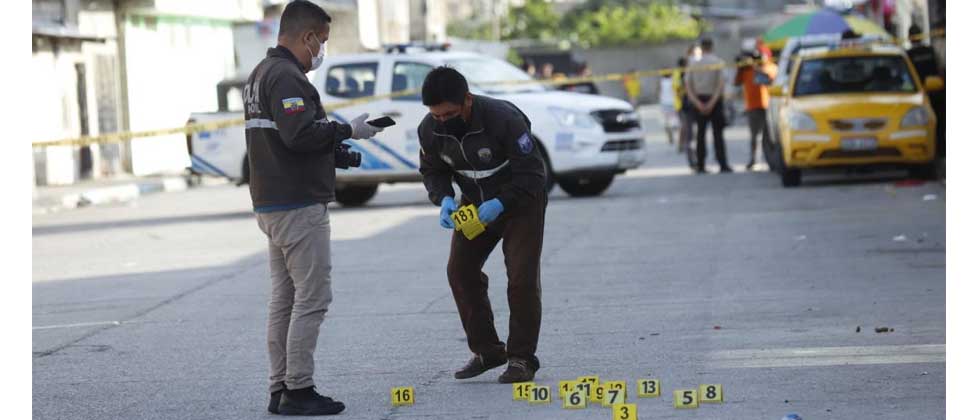 Dos tiroteos en Ecuador dejan al menos 10 personas fallecidas