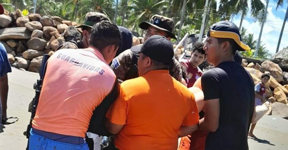 Reportan dos mujeres y un hombre ahogados en playa El Espino, Usulután