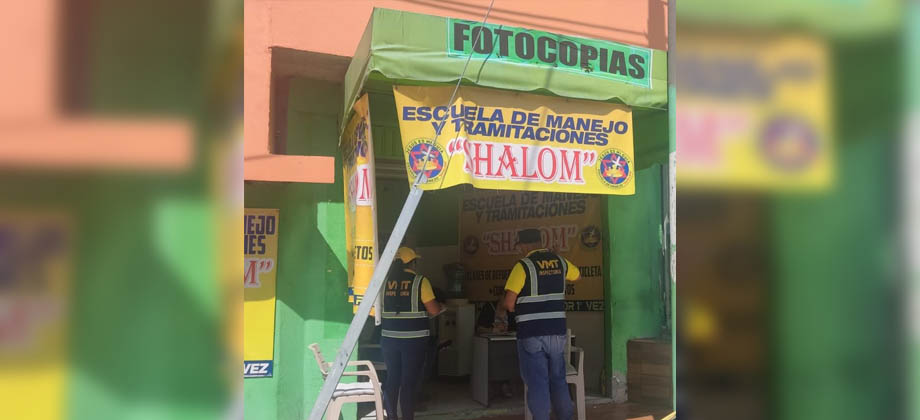 VMT inspecciona escuelas de manejo en distintos puntos del país