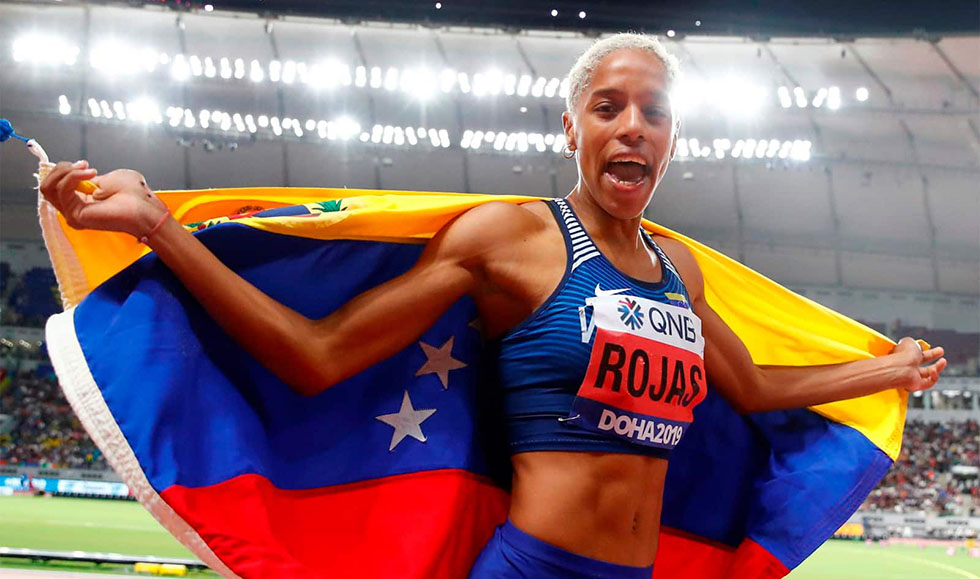 ¿Quién es Yulimar Rojas?, la campeona olímpica que ha robado las miradas en San Salvador 2023  