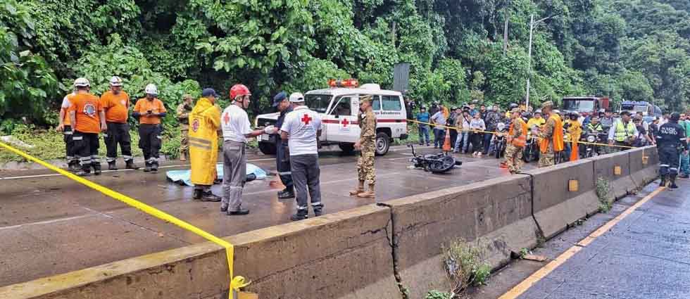 Hombre muere en fuerte accidente sobre la carretera Panamericana