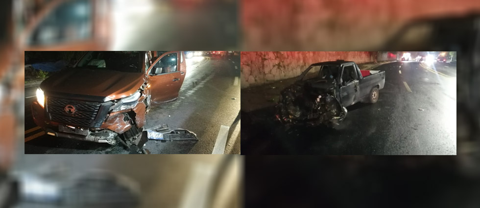 Un lesionado tras fuerte choque en el bulevar Venezuela