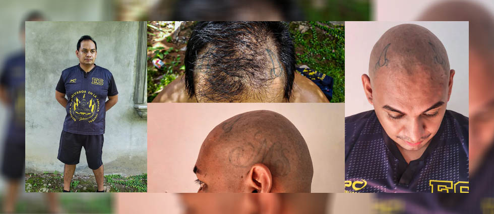 Arrestan a MS que dejó crecer su cabello para ocultar los tatuajes que antes lucía con orgullo