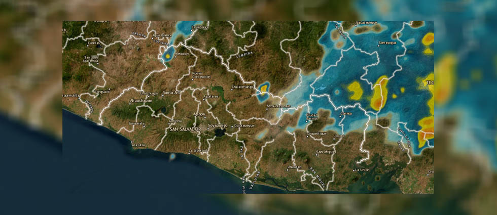 Reportan lluvias en varias zonas del país y actividad eléctrica