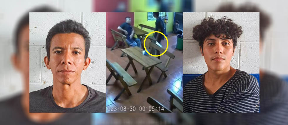 PNC reporta captura de sujetos que asaltaron a un hombre dentro de taquería en Antiguo Cuscatlán