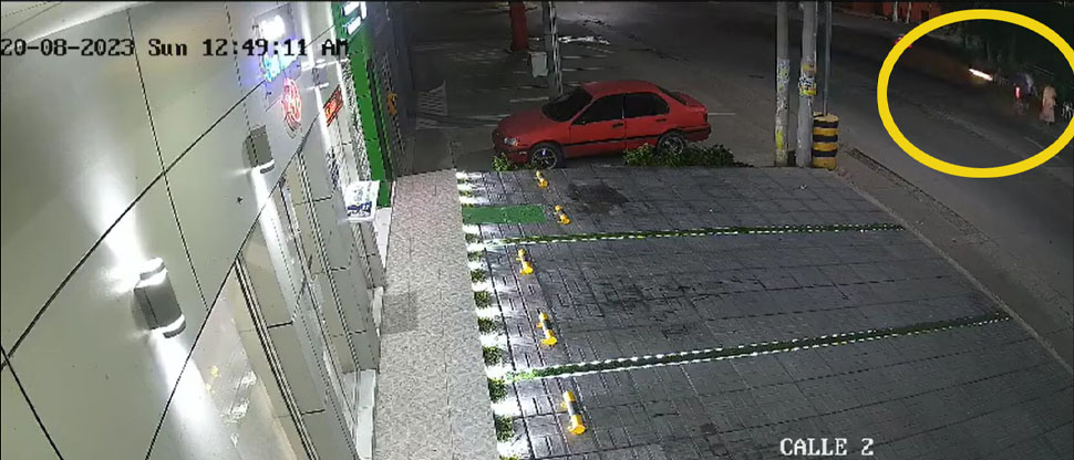 Revelan nuevo video del instante cuando carro atropella a tres mujeres en Metapán 