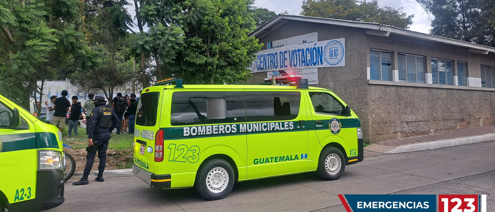 Lanzan bomba casera en centro de votación en Guatemala