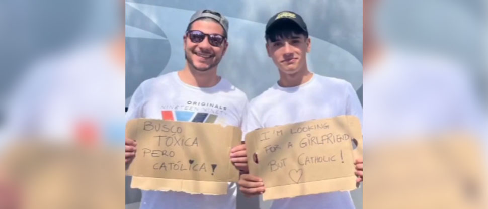 Muchachos buscan “tóxica pero católica” en la Jornada Mundial de la Juventud  
