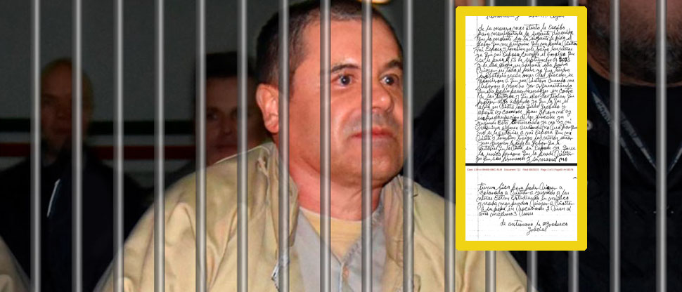 El Chapo Guzmán suplica que le permitan ver a su esposa e hijas en la cárcel