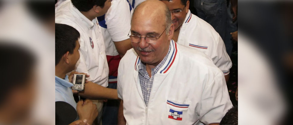 Presidente de ARENA asegura que Alfredo Cristiani es un “perseguido político”