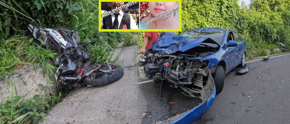 Ellos eran Eduardo y Erika, víctimas mortales del accidente en calle a San Matías  