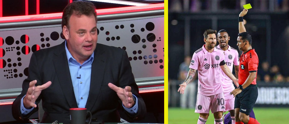 El polémico David Faitelson avala decisión del árbitro salvadoreño que amonestó a Messi
