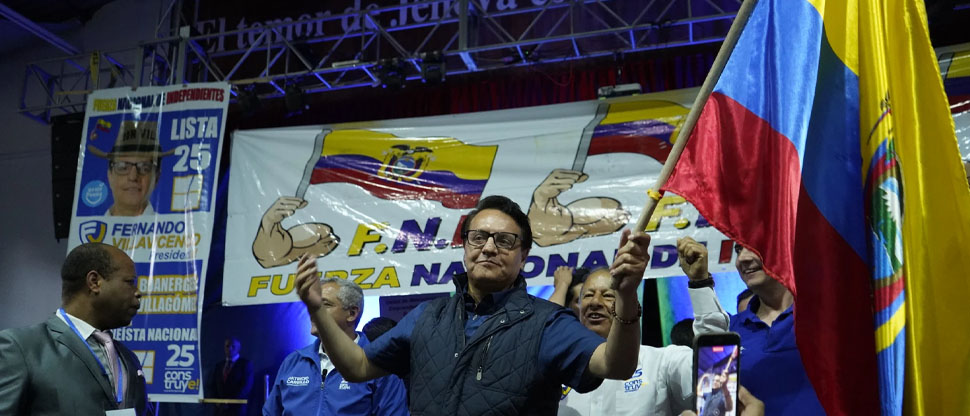 Gobierno de El Salvador condena el homicidio de candidato presidencial de Ecuador 