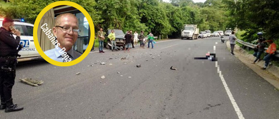 Él era don Gilberto quien falleció al intentar rebasar con su moto en cueva en la Longitudinal