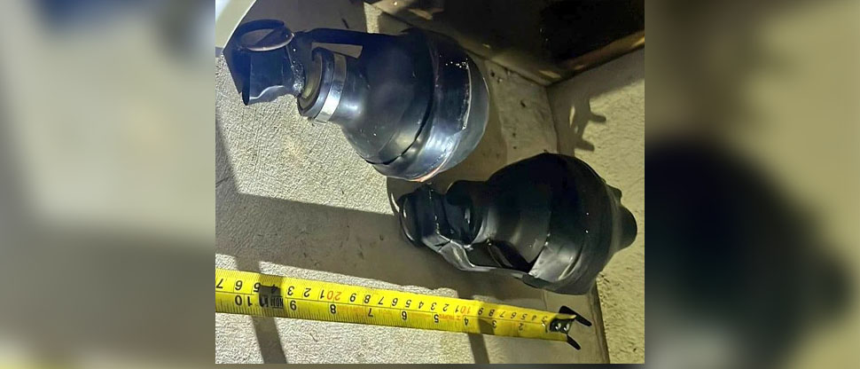 Gracias a denuncia localizan dos granadas en Palo Galán, Usulután 