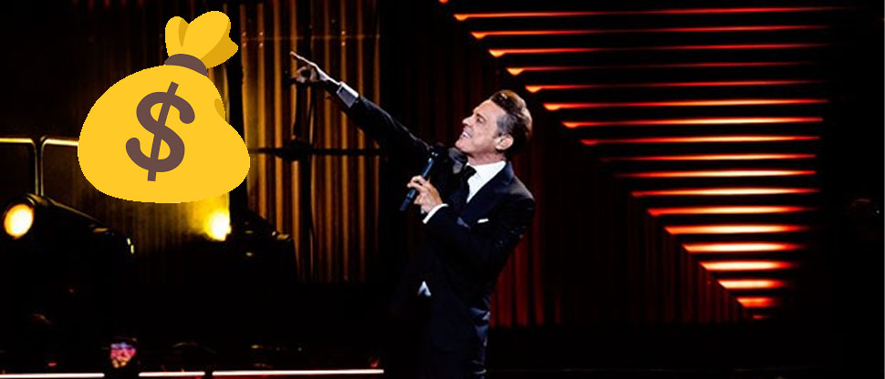 Precios de los boletos del concierto de Luis Miguel son 30% más caros que en 2019