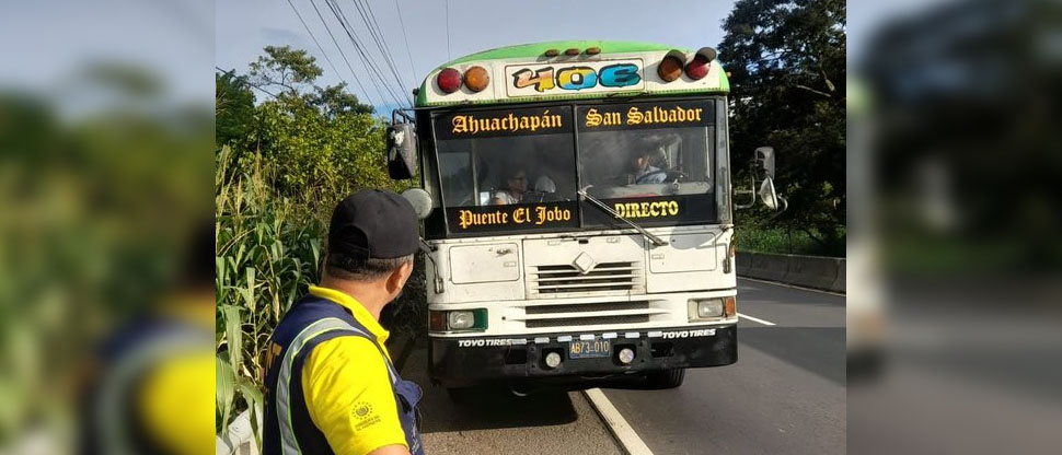 Continúan sanciones al transporte público por incumplimiento a las leyes de tránsito