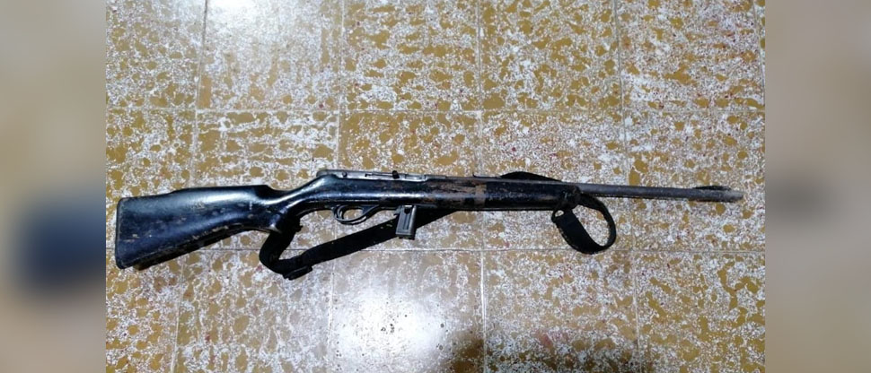 Militares localizan fusil abandonado mientras patrullaban en Morazán
